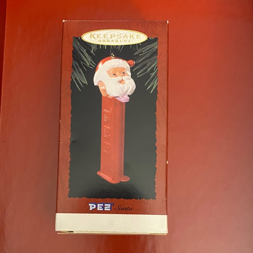 Hallmark Keepsake Santa Ornament - Red and White